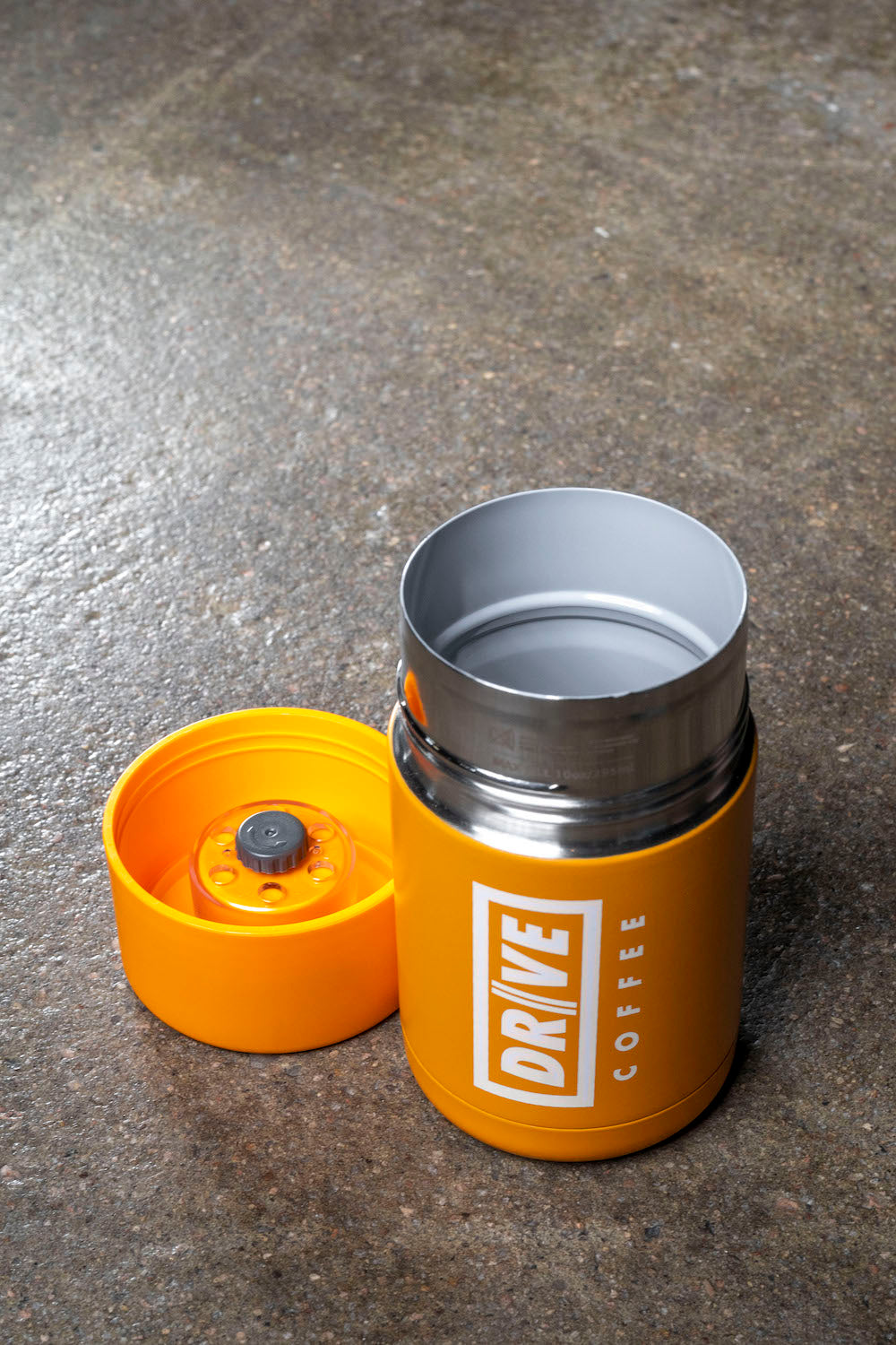Insulated 10oz Cup - Orange - Drive Coffee Inc