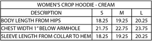 Women's The Crop Hoodie - Cream