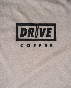 The Logo Tee - White - Drive Coffee Inc