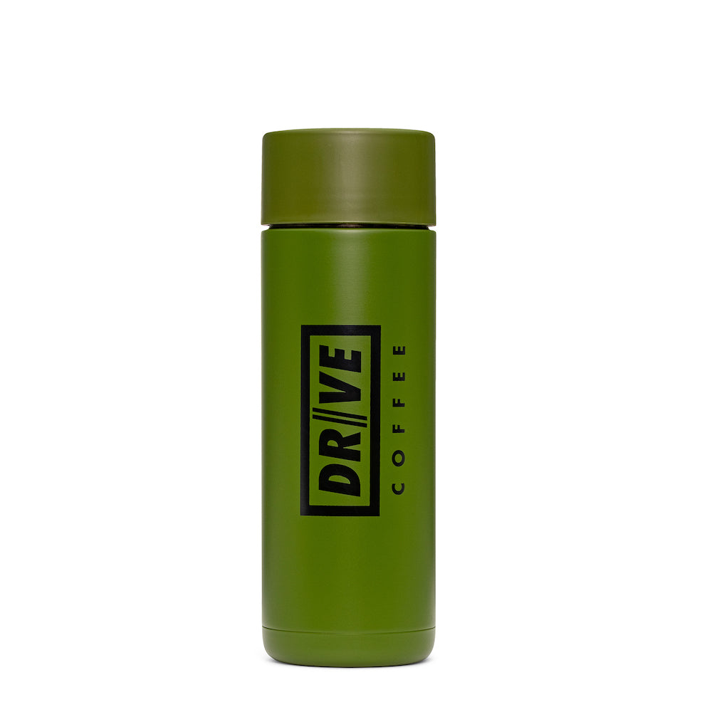 Insulated 20oz Bottle - OD Green - Drive Coffee Inc