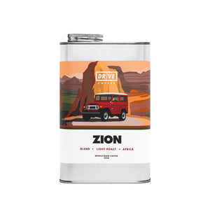 Drive Coffee, National Park Edition, Zion